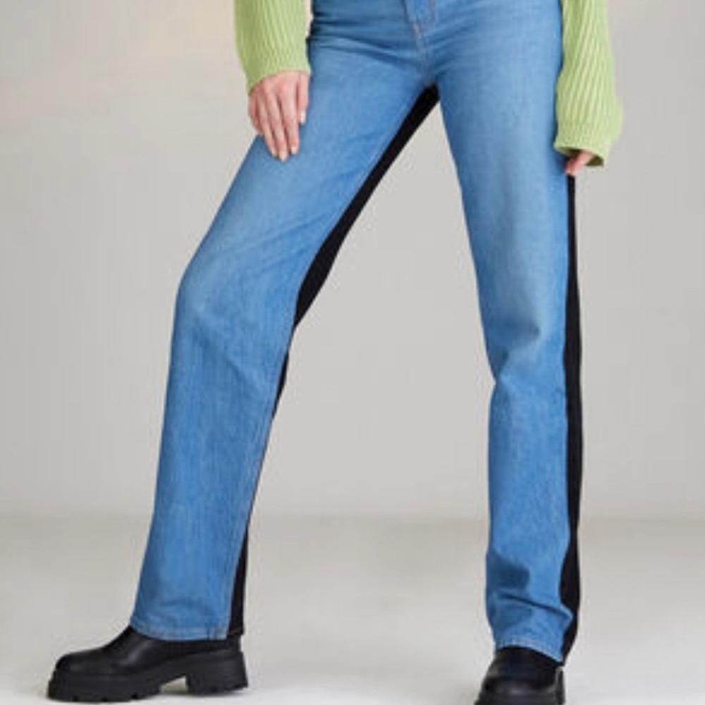 Pacsun 90s Boyfriend Jeans Two Toned Size 25